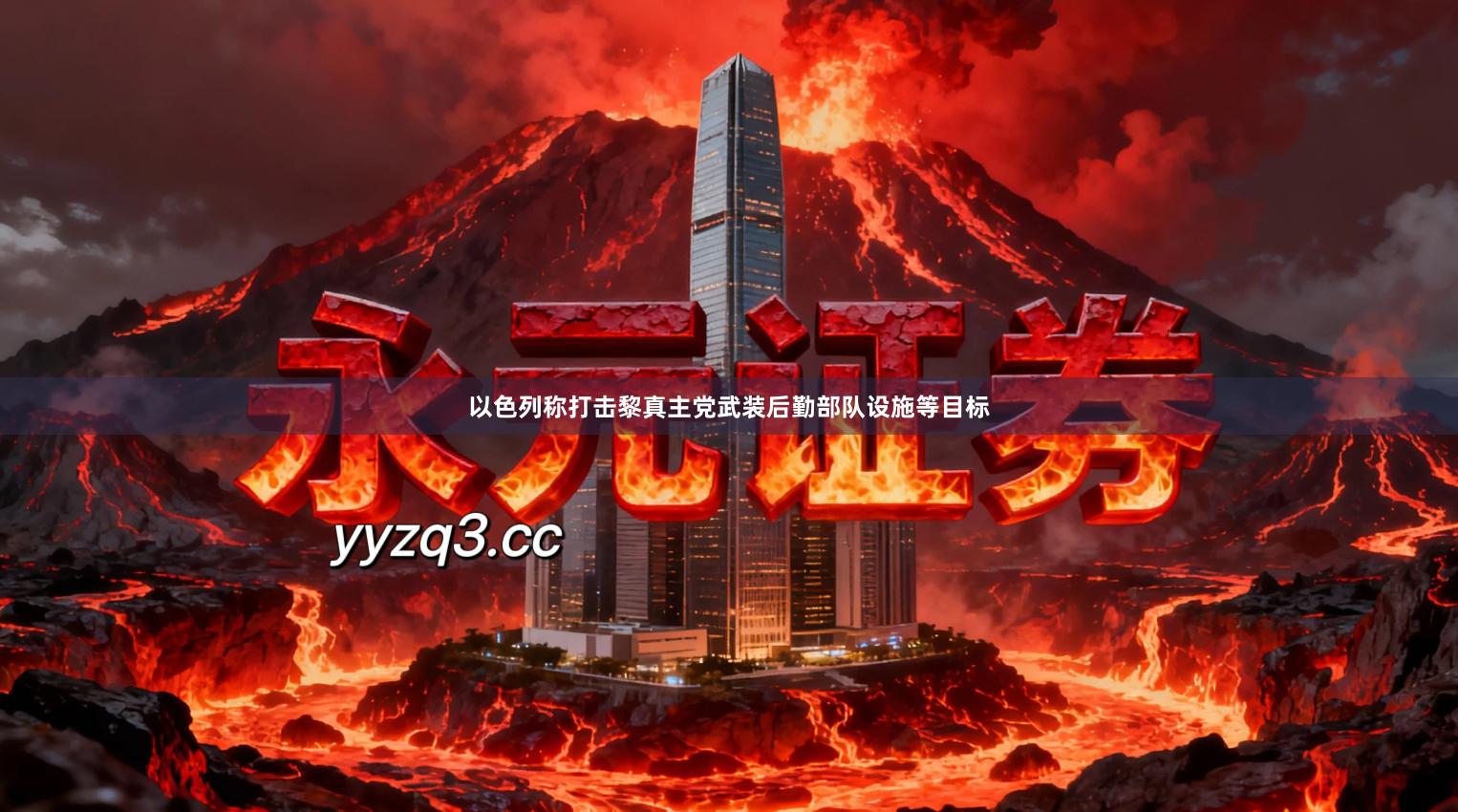 以色列称打击黎真主党武装后勤部队设施等目标